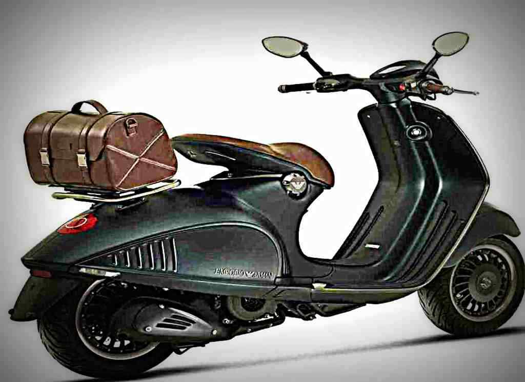 A4 Metal Sign Vespa 946 Emporio Armani UK