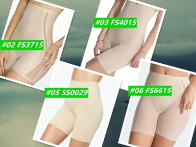 Spanx FS3715, FS4015, SS0029  Shapewear Short Briefs Underwear Size S, M