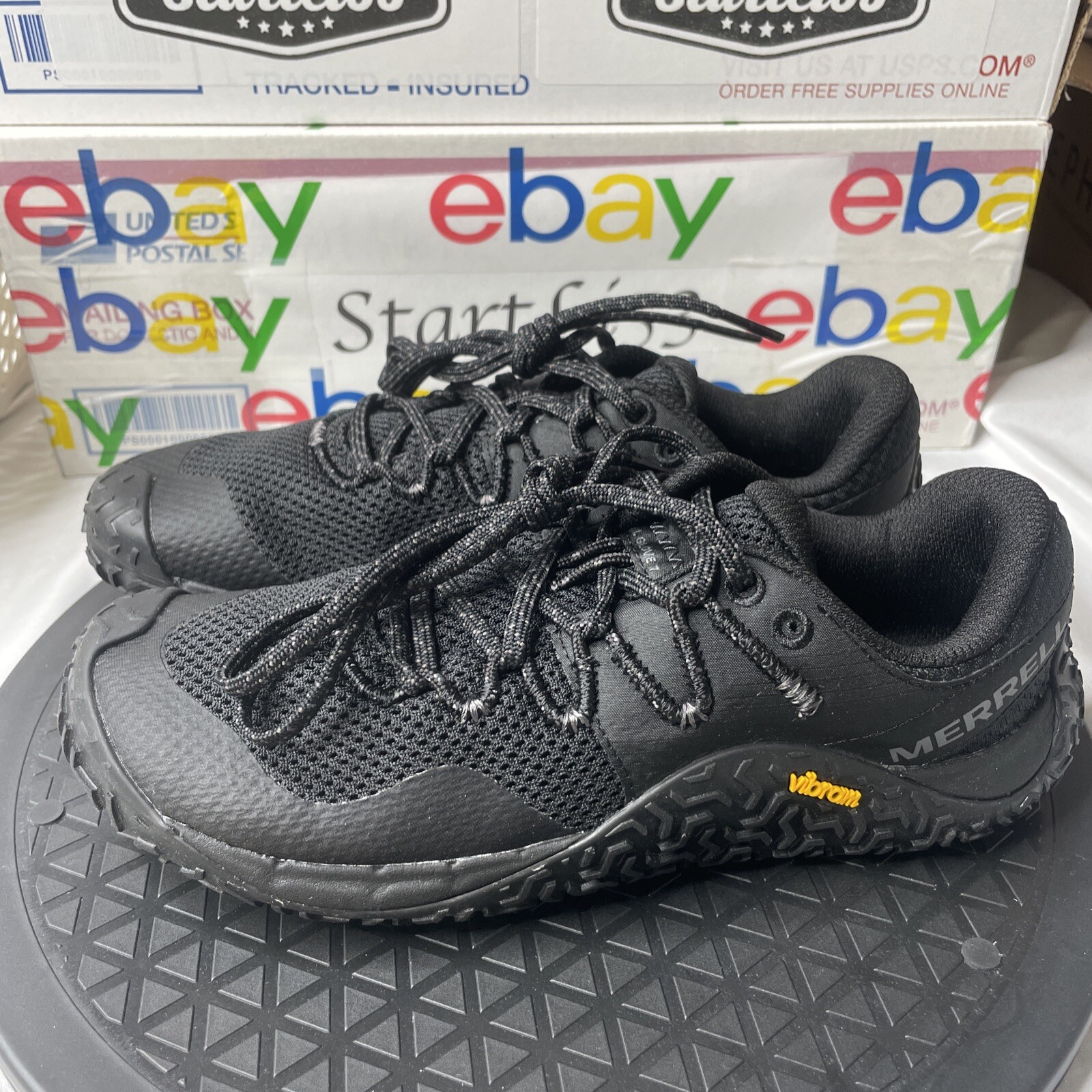 Merrell Guanto da Trail Donna 7 Nero Nero Taglia 9 5 Scarpe Nuove Con Scatola
