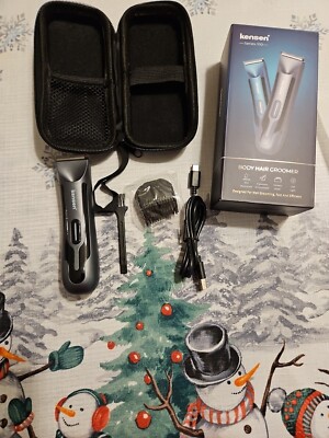 KENSEN BODYVHAIR GROOMER SERIES S10 Designed For Men Grooming Open Box Tested