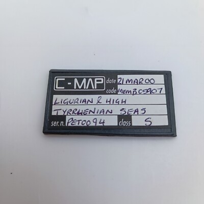 C-Map NT+ EM-B059 Liguarian & Tyrrhenian Sea  C-CARD SIMRAD RAYMARINE RAYTHEON