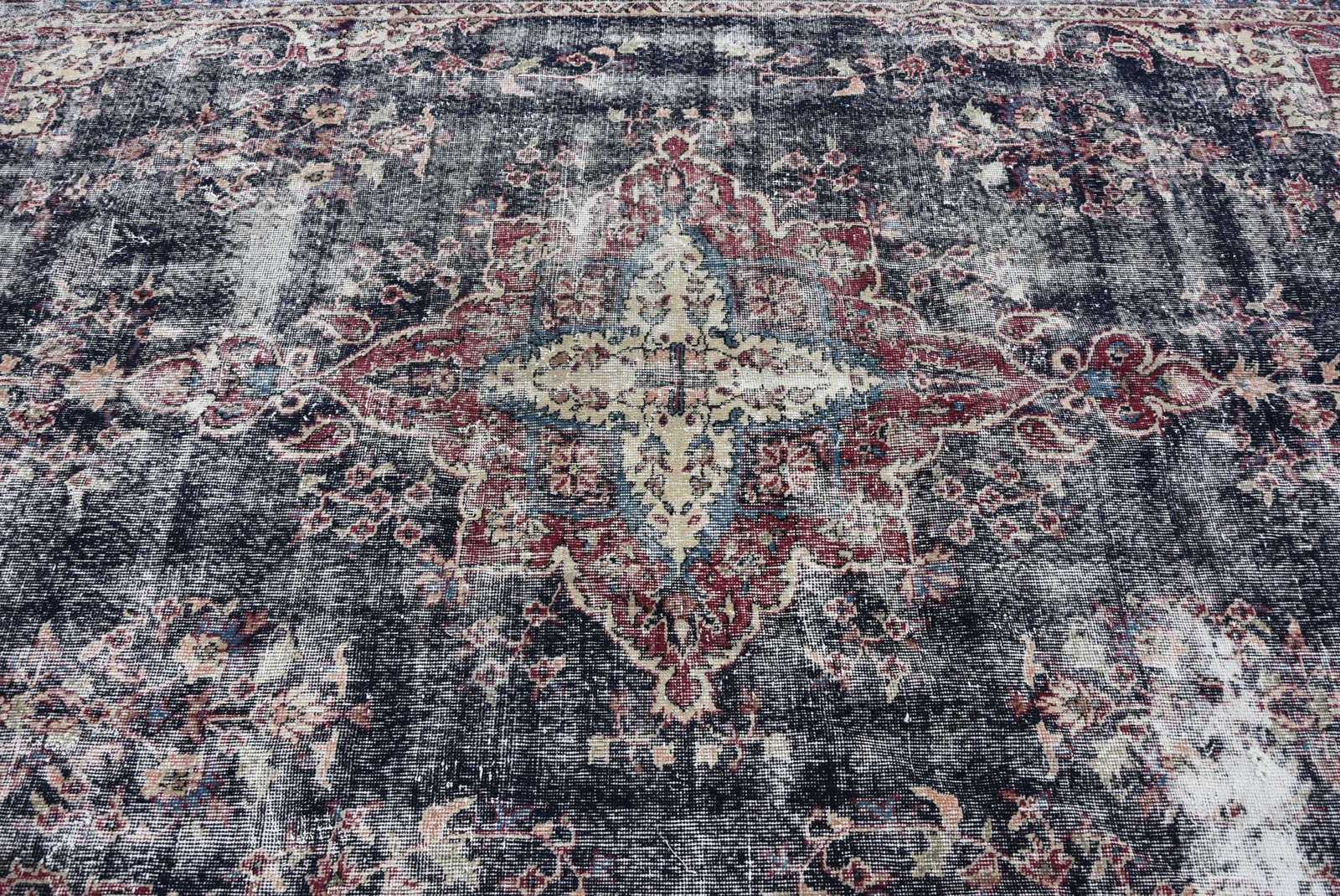 Turkish Rug, 6.6x10.4 ft Large Rug, Home Decor Rug, Cool Rug, Vintage