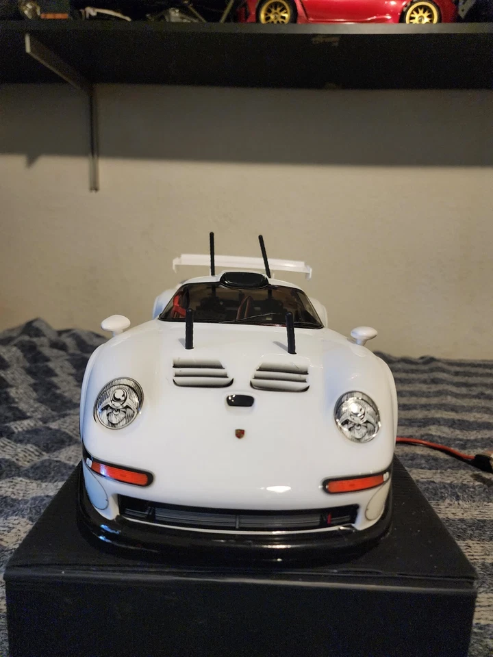 Tamiya RC Porsche 911 GT1 Built - Image 2 of 4