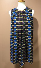 Anna Sui 20th Aniversary Collection Sleeveless Tunic Dress Size M