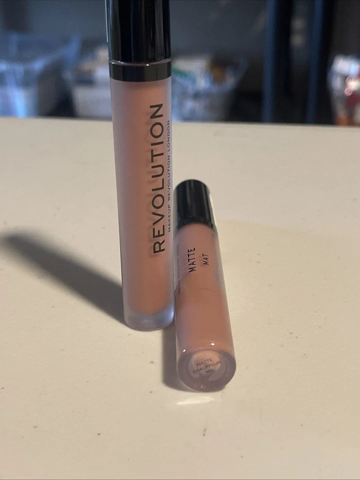 Lot of (2) Revolution Matte Liquid Lipstick #110 CHAUFFEUR - Image 2 of 2