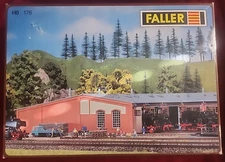 Faller HO 176 Train Roundhouse Kit – Open Box, Unused – See Pictures for Details