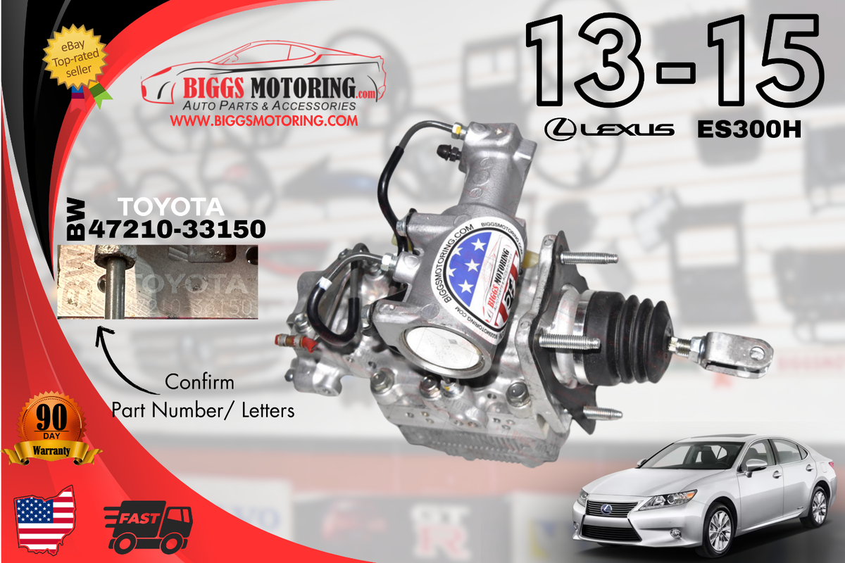 2013-2015 LEXUS ES300H ABS ANTI LOCK BRAKE PUMP MODULE BW 47210