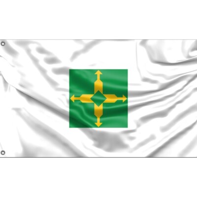 Federal District, Brasilien Flagge I einzigartiges Design, 3x5Ft/90x150 cm, EU Made