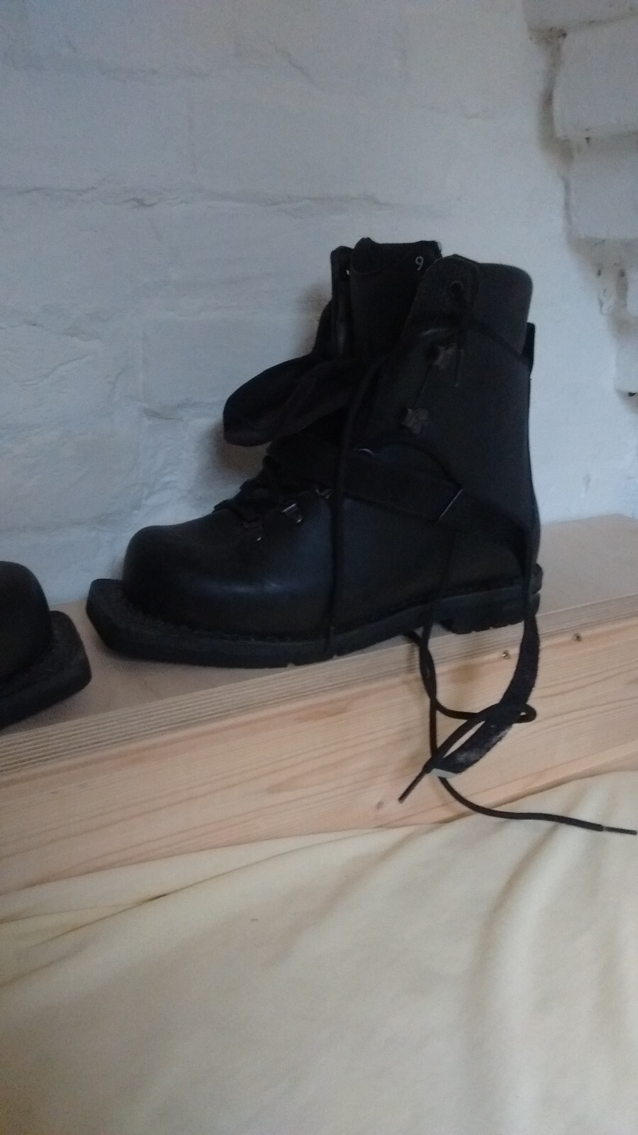 SALOMON Scarponi da sci nordico Alico Double Expedition Telemark e interni taglia UK 9