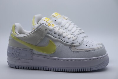 NIKE AF1 AIR FORCE 1 SHADOW SNEAKER - SUMMIT WHITE DM3034-100 - DAMEN UK7,5