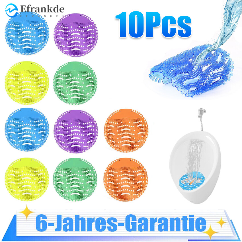 Urinalsieb WC Duftspüler Urinaleinlage mit Duft für Pissoir Toiletten Aufsatz