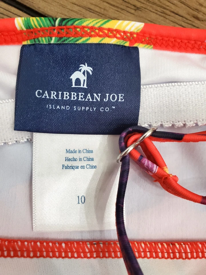 Conjunto Tankini Caribbean Joe Floral Triple Nivel para Mujer Foto 3 de 4