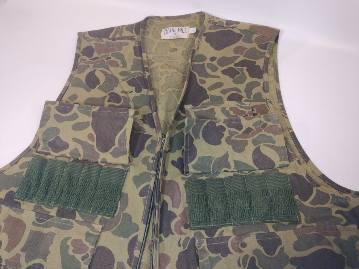 Blue Bill Redhead XL Camouflage Vest *Issues | eBay