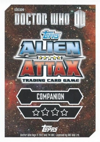 TOPPS DOCTOR WHO ALIEN ATTAX 50th Anniversary Edition single trading cards - Picture 18 of 58