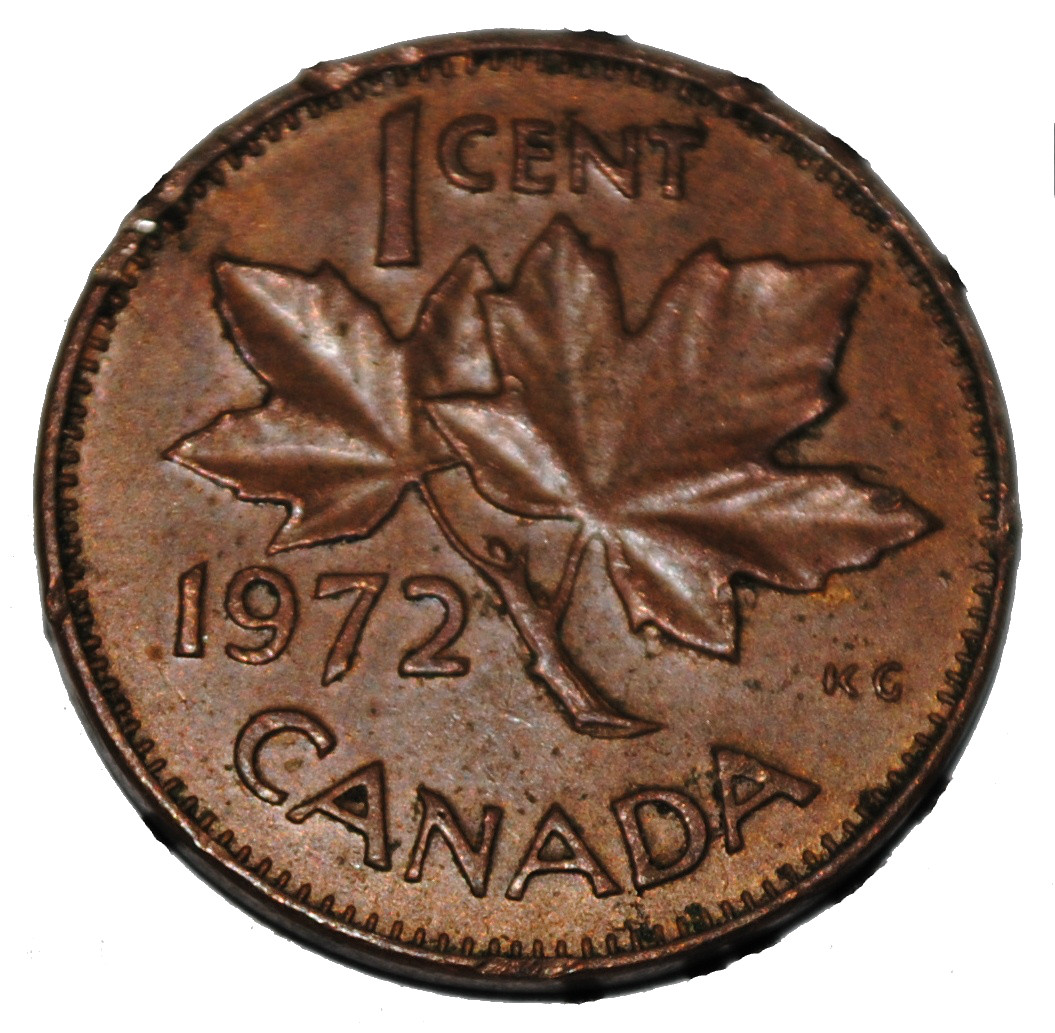 Canada 1972 1 Cent Copper One Canadian Penny Coin | eBay