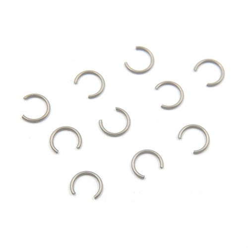 Xray 3.7mm C-Clip 10 pcs Silver For Universal #XR-968037
