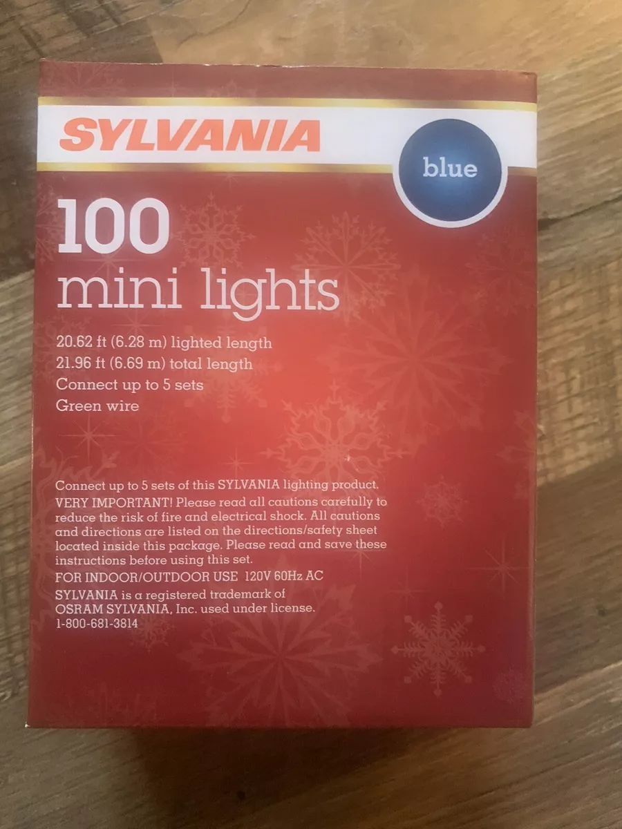 Sylvania 100 sale mini lights