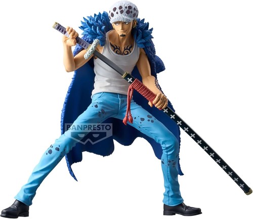 ONE PIECE STATUA TRAFALGAR LAW BANDAI FIGURE BANPRESTO GRANDISTA 22CM ORIGINALE - Foto 2 di 7