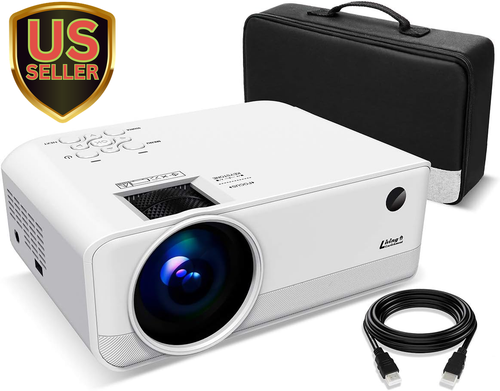 Mini Projector, 1080P HD Supported Portable Video Projector, 7000 Lumen 50,00...