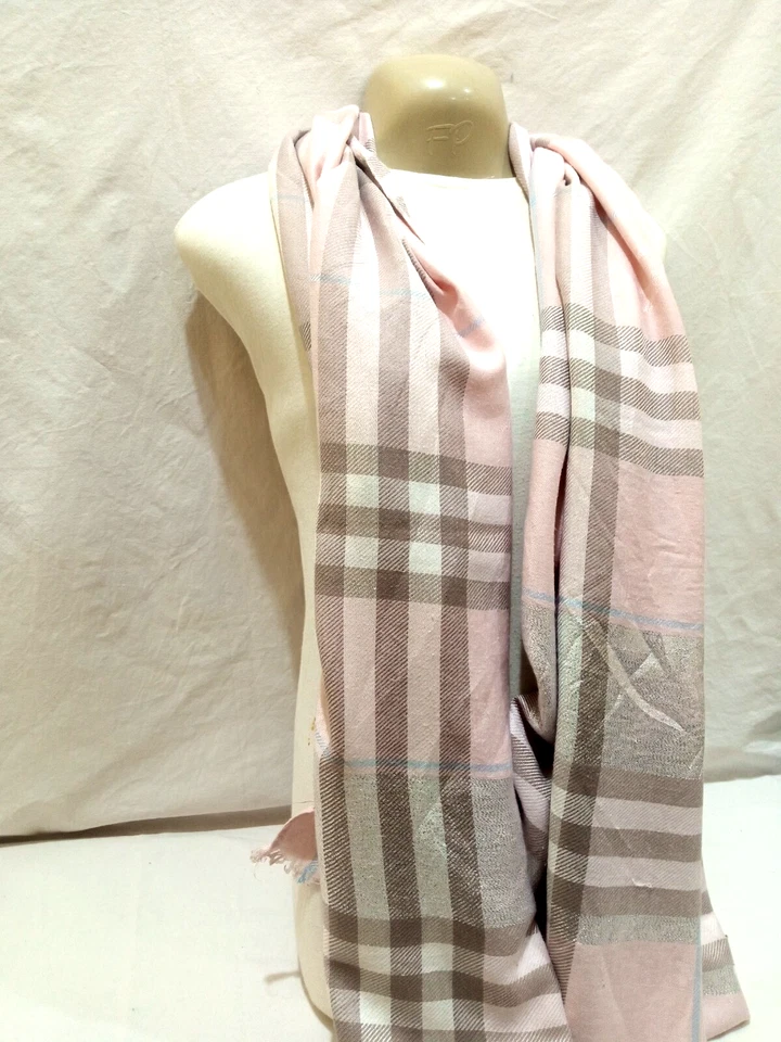 Burberry London 100 % cachemir bufanda chal abrigo Foto 3 de 4