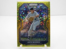 JACK MORRIS 2021 PRIZM GOLD DONUT CIRCLES PRIZM #6/10- TWINS!!