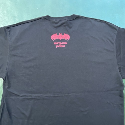 T-shirt vintage Batman & Robin anni 90 XXL Mr Freeze punto singolo film USA - Foto 17 di 19