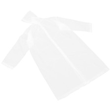 Adult Raincoat With Hood Clear Poncho Transparent Waterproof Jacket