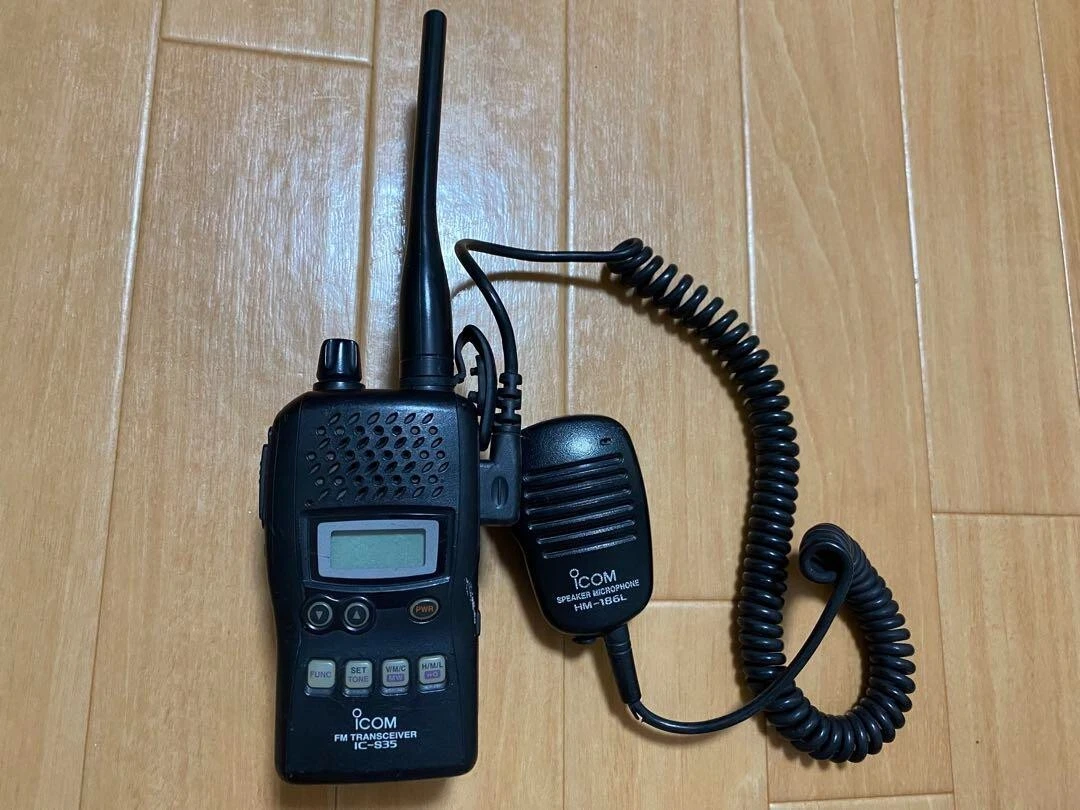 Icom IC-S35 With Genuine Hand Microphone From Japan used