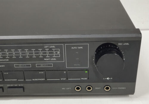Doble CC1280 Tape Deck rareza vintage gama alta defecto como piezas de repuesto decoración - Imagen 5 de 15
