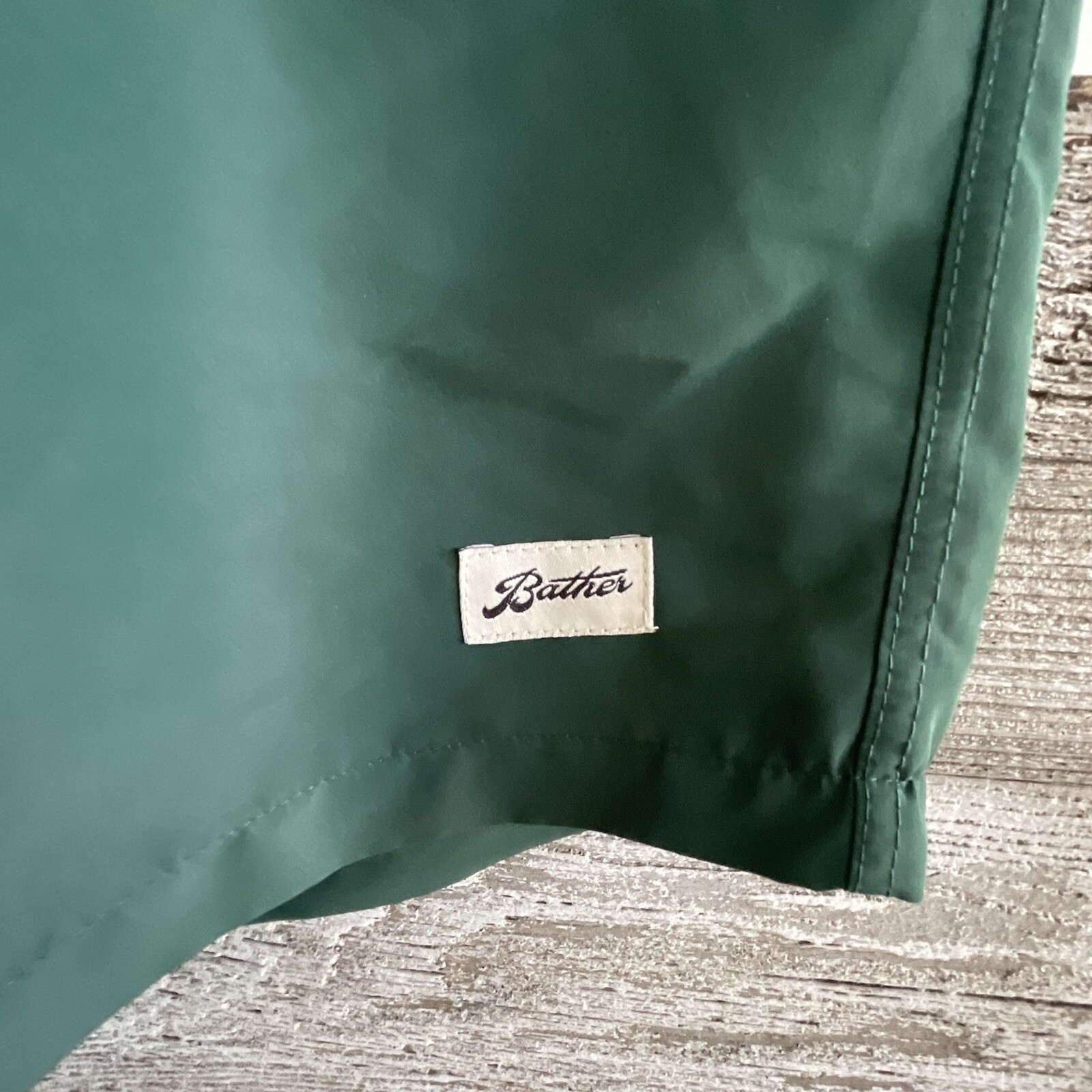 Bather Solid Pine Green Swim Trunk Size large (H1) - image 2