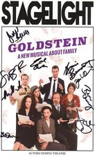 "Goldstein: A New Musical About Family" AUTOGRAPHS Signed Stagelight Program X9
