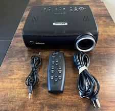InFocus IN35W W360 WXGA 2500 Lumens DVI VGA S-Video DLP Projector Tested Works