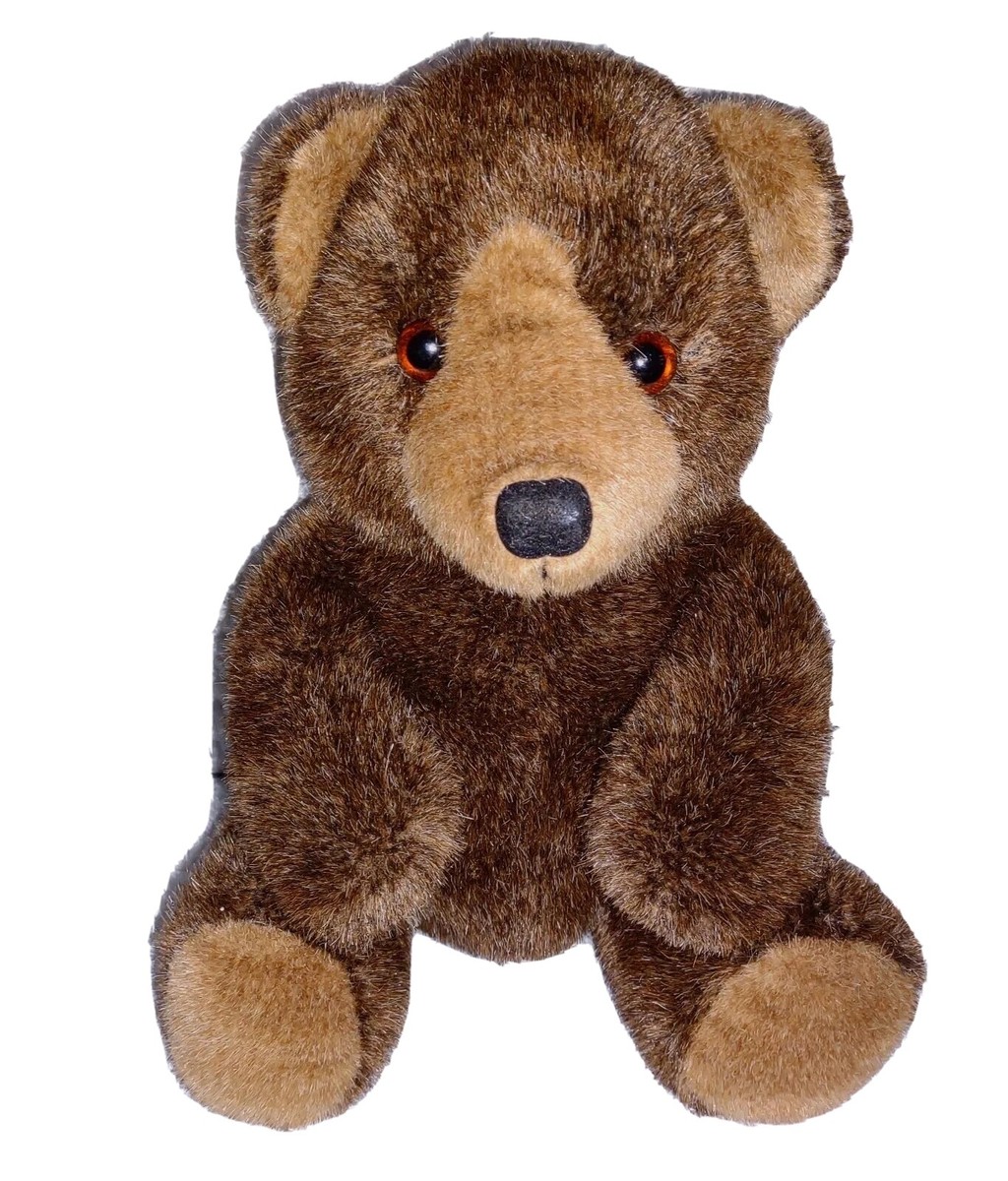 Vintage Dakin Teddy Bear Brown Fur 12
