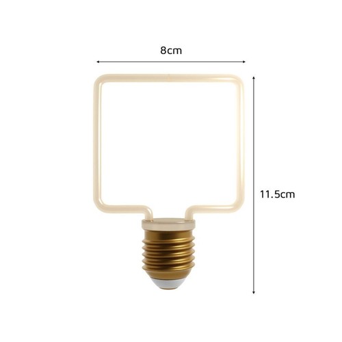 LED Glühbirne dekorative Edison Filament Vintage Warmlichter deko E14 / E27 - Bild 36 von 50