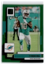 2023 Donruss Clearly Green Short Print Tyreek Hill /25 Miami Dolphins #31