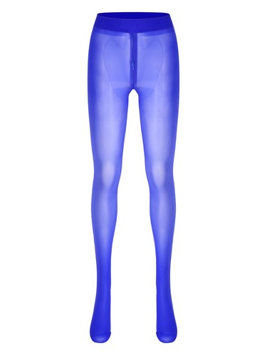 DE Damen Strumpfhose Glossy Glänzend Hosen mit Reißverschluss Strümpfe Clubwear - Bild 94 von 107