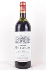 haut-médoc château malescasse cru bourgeois rouge 1979 - bordeaux