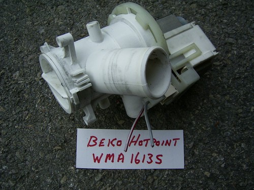 BEKO HOTPOINT WMA1613S WASCHMASCHINE ABLAUFPUMPE & FILTERGEHÄUSE