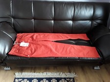  Humor Chinos - Dean  - Dark Orange Two Slip & Two Back Pockets W33 / 31L