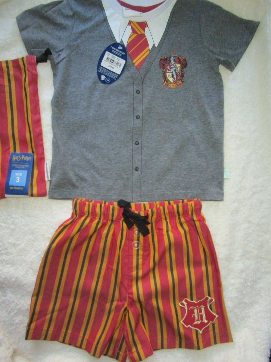 Boys Peter Alexander Jnr Harry Potter Gryffindor Set Size