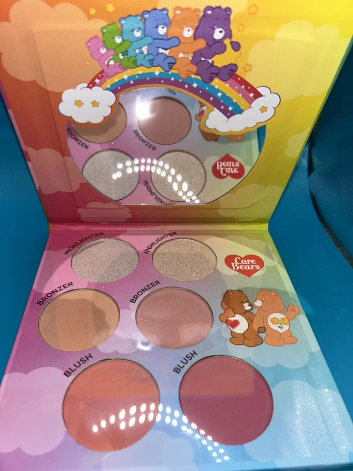 CARE BEARS X Taste Beauty Complexion Palette Bronzer/Highlighter/Blush New! - Image 2 of 3