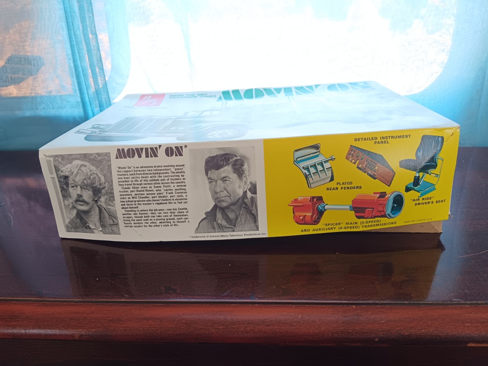 Movin' On Kenworth AMT Semi Truck TV Show Model Kit T560 125 Some