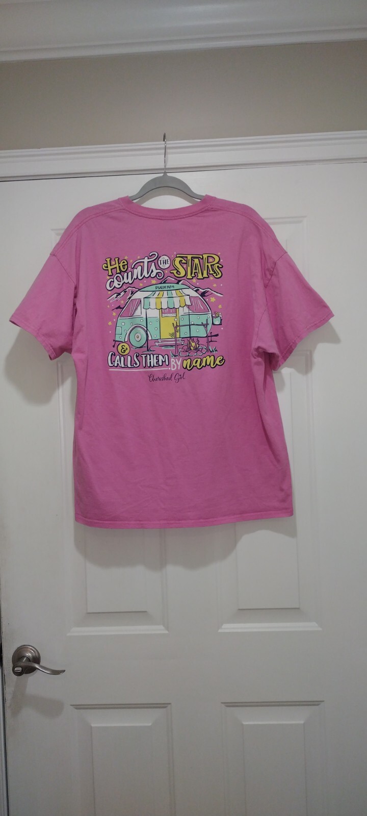 Cherished Girl He Counts The Stars Calls Them By Name size 2X