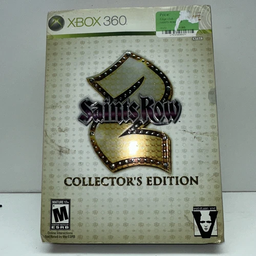 Saints Row 2 -- Collector's Edition (Microsoft Xbox 360, 2008)  IBP13