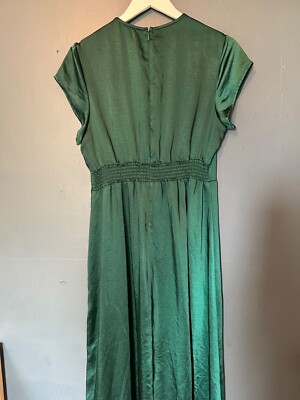 Whistles Green Satin Maxi Dress | eBay Whistles Green Satin Maxi Dress | eBay