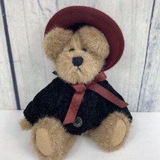 Boyd's Bears ELOISE WILLOUGHBY 6" Bear Black Sweater Red Hat No Tag