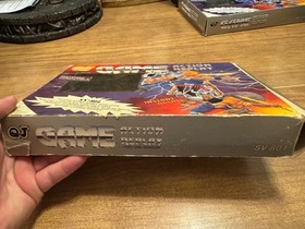 QJ video Game Action Replay SV-801 w/ Original Box NES Nintendo RARE vintage