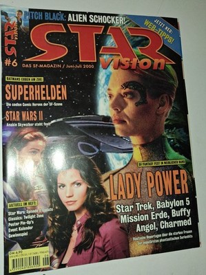 Star Vision Nr.6, mit Star Trek Voyager Inhalt, Deutsch, wie neu