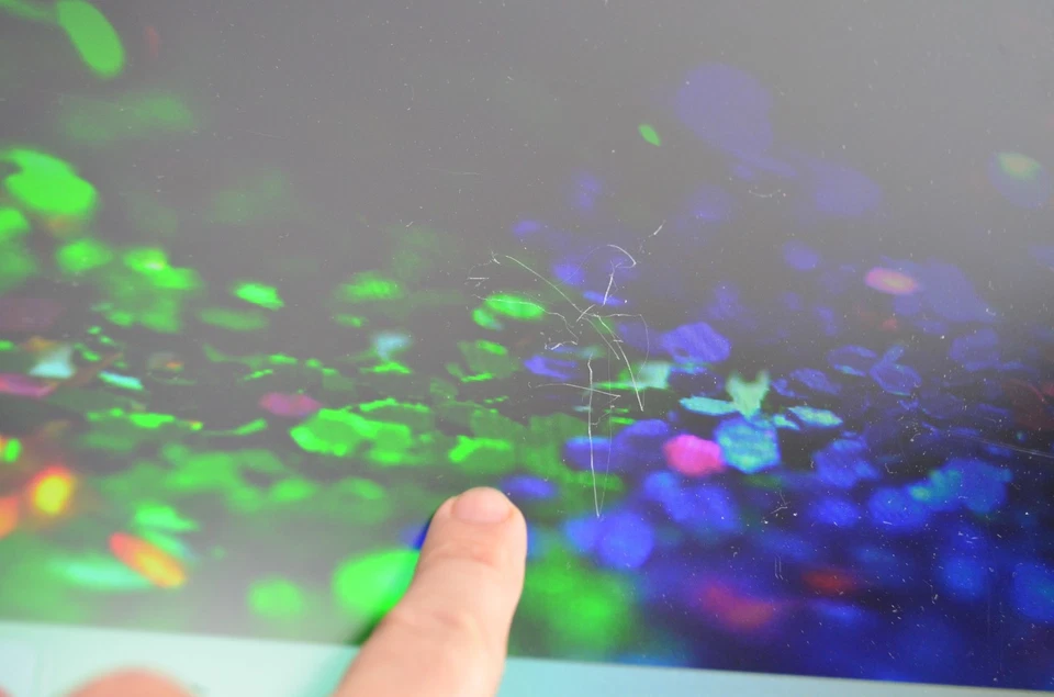 Lot of 2x Dell P2411HB Monitor VGA/DVI Grade C - scratches - No Stand - Image 4 of 4