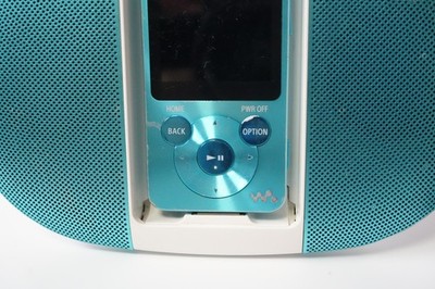 Sony Walkman NW-S784 Blue 8GB Bluetooth MP3 Player + Speaker Dock